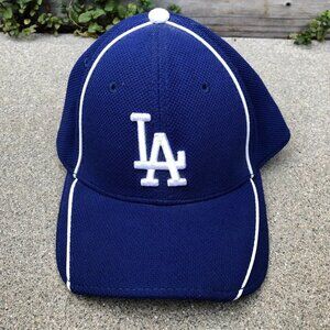 NEW ERA Los Angeles Dodgers Fitted Hat L/XL Men's Blue Batting Practice 39Thirty